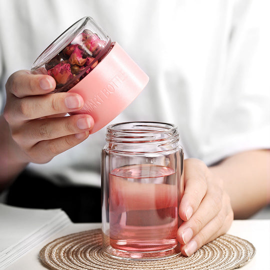 Portable Travel Tea Water Bottle