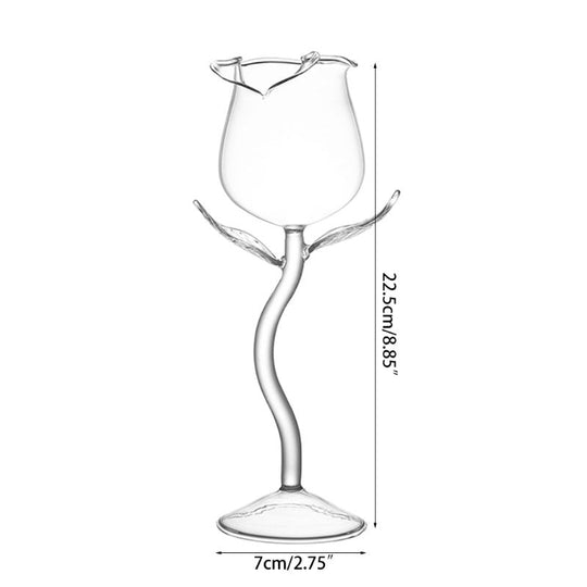 Red Wine Rose Goblet          -    (3oz)