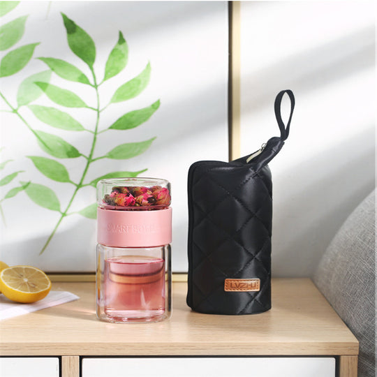 Portable Travel Tea Water Bottle