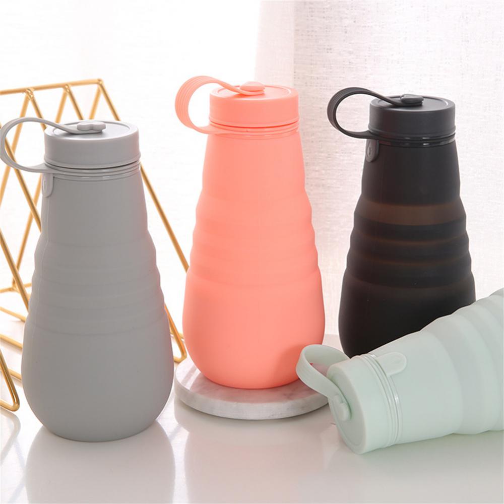 Retractable Silicone Water Bottle