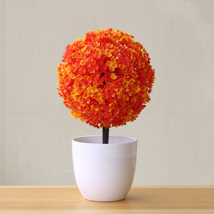 Spherical Artificial Flower Bouquet