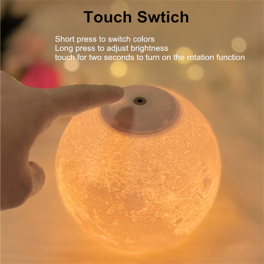 Genova's Levitating Moon Lamp